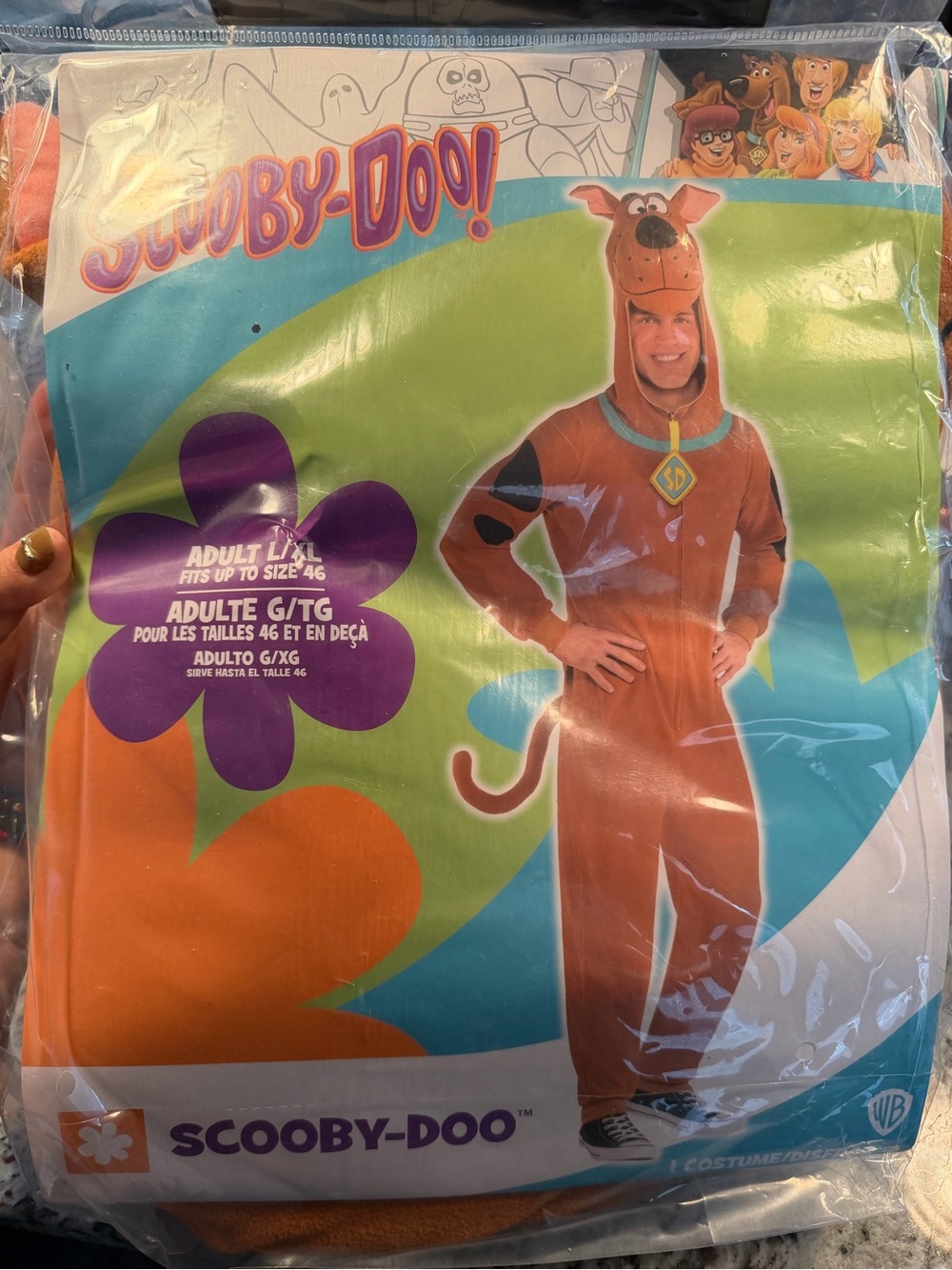 Adult scooby doo Costume - Official Suit